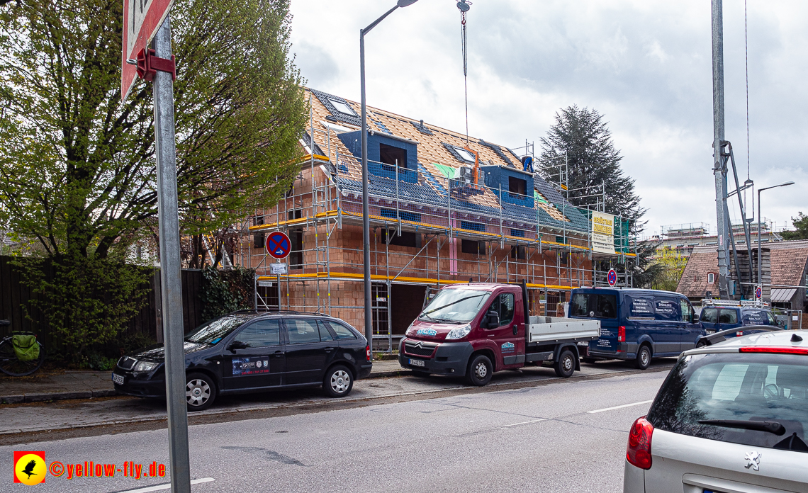 26.04.2023 - Burgfotos von der Baustell Niederalmstraße 16 in Neuperlach